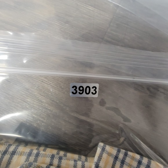 Abercrombie Fitch Shirt Mens L Yellow Blue Long Sleeve Plaid Preppy Business Y2K - Picture 12 of 12